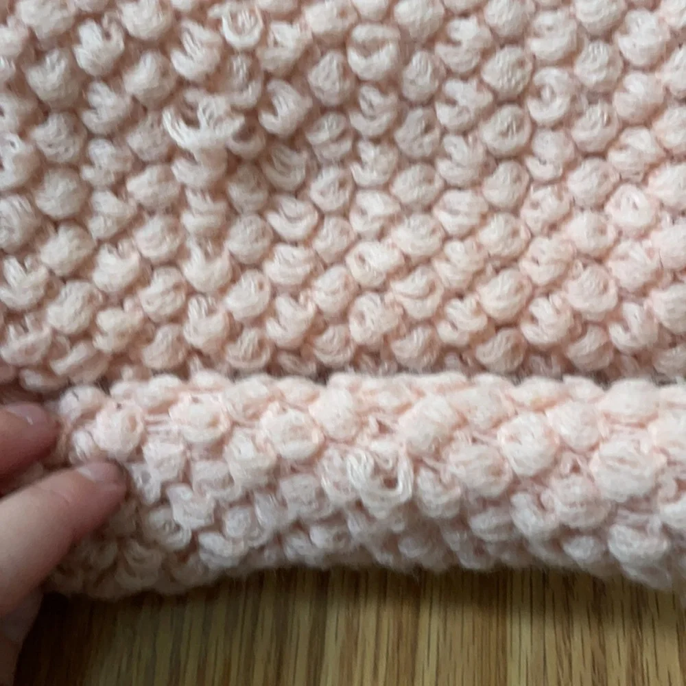 Chunky knit infinity scarf